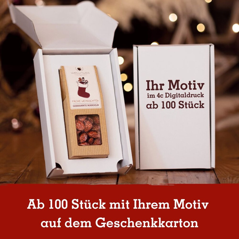 1 Weihnachts-Snack im Geschenkkarton (versandfähig)