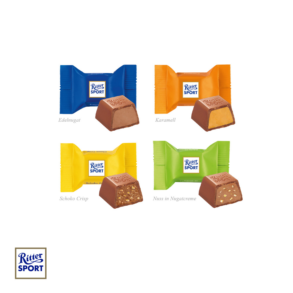 3D Adventskalender "LKW" mit Ritter SPORT Schokowürfel
