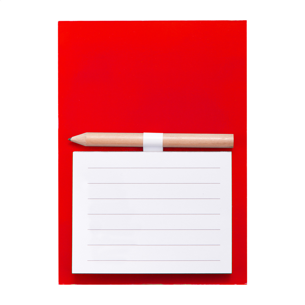 Pecfri - Magnetischer Notizblock - Rot