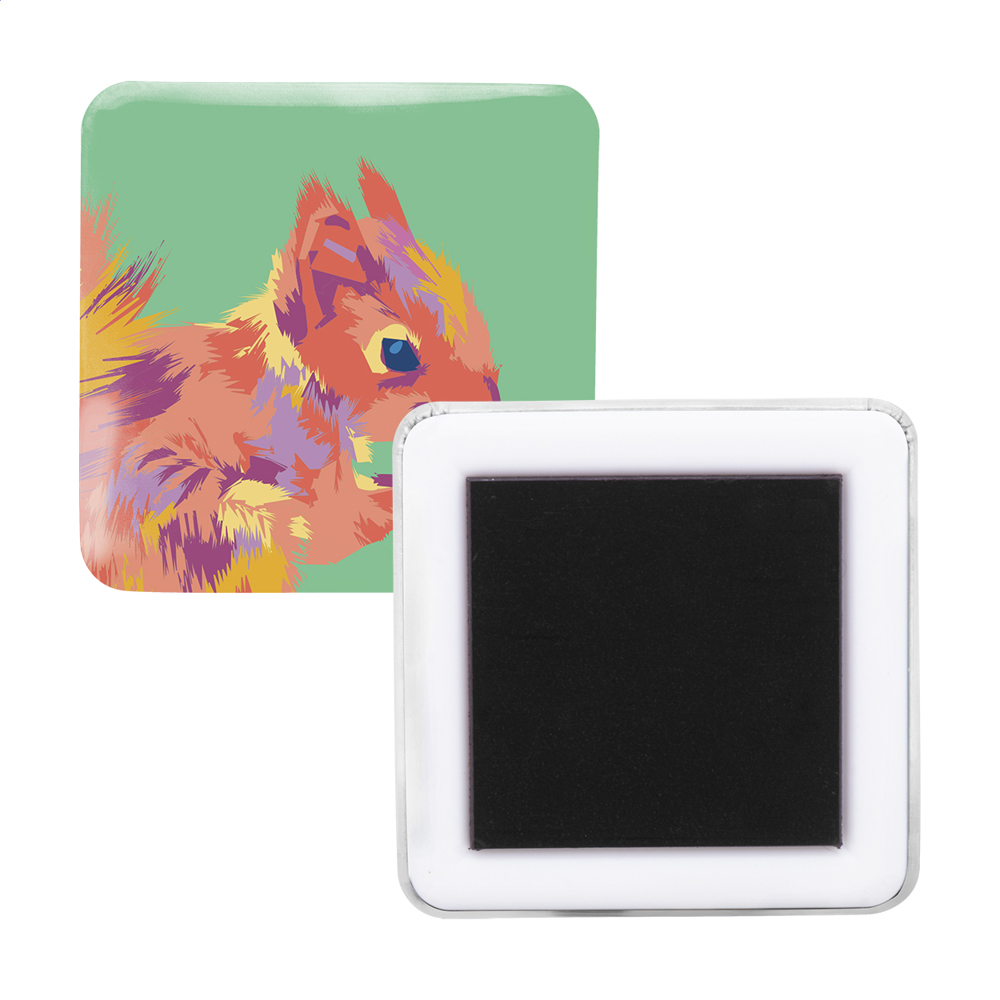MagBadge Square - Kühlrschrankmagnet