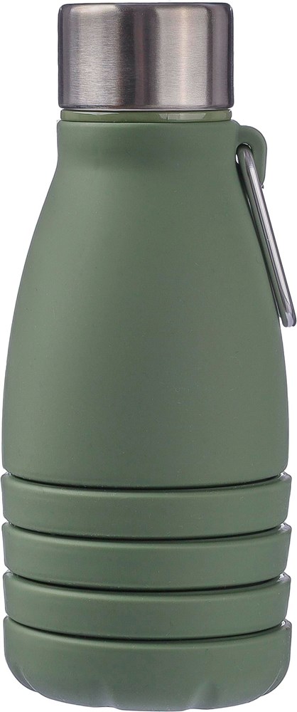 Faltbare Silikon-Trinkflasche 550 ml Erin Faltbare Silikon-Trinkflasche 550 ml Erin