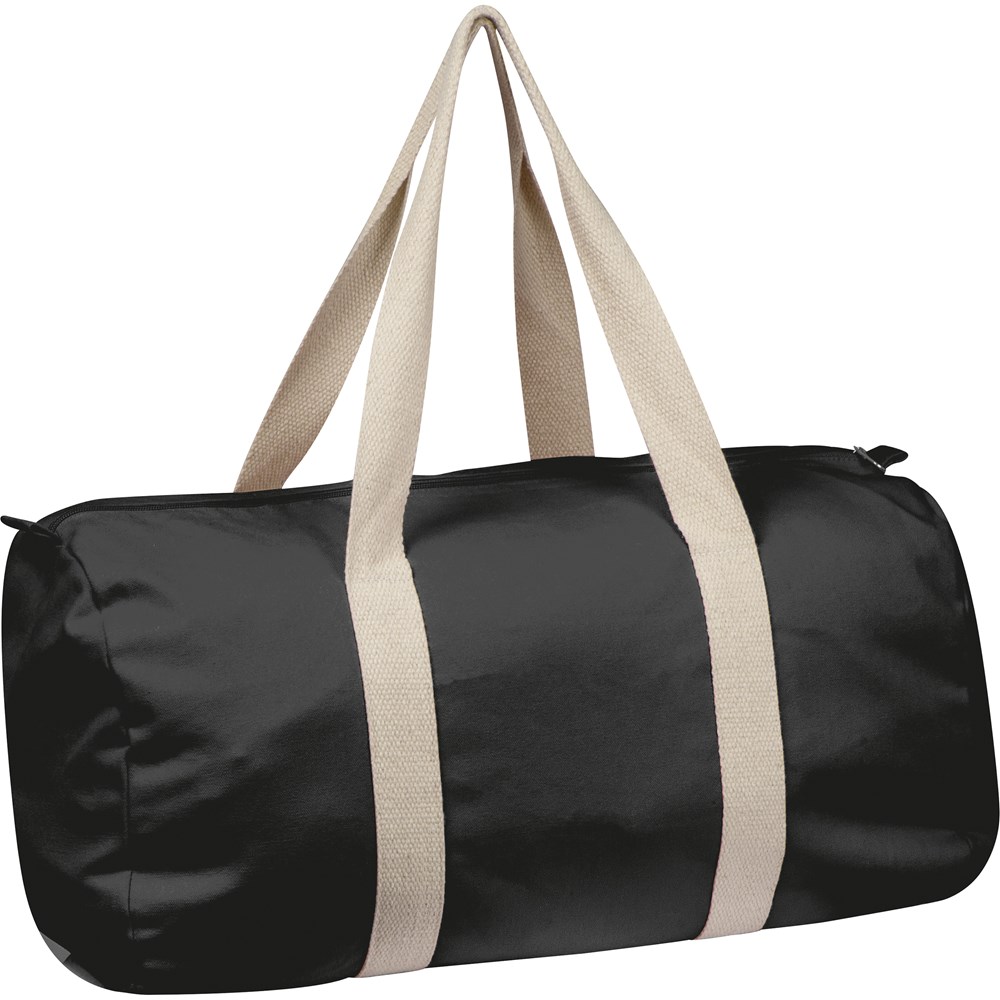 Weekender aus Canvas - schwarz