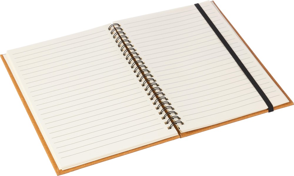 Notizbuch aus recyceltem Leder A5 Egon