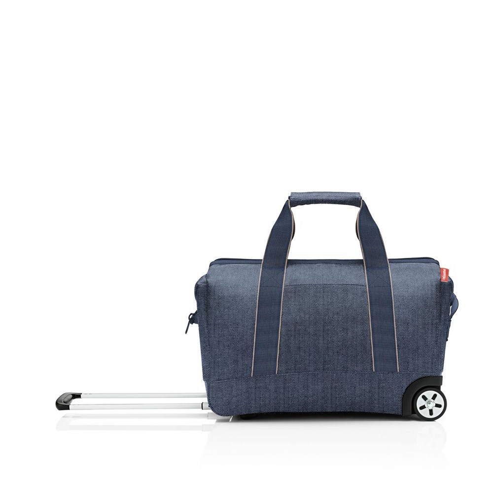 allrounder trolley herringbone dark blue