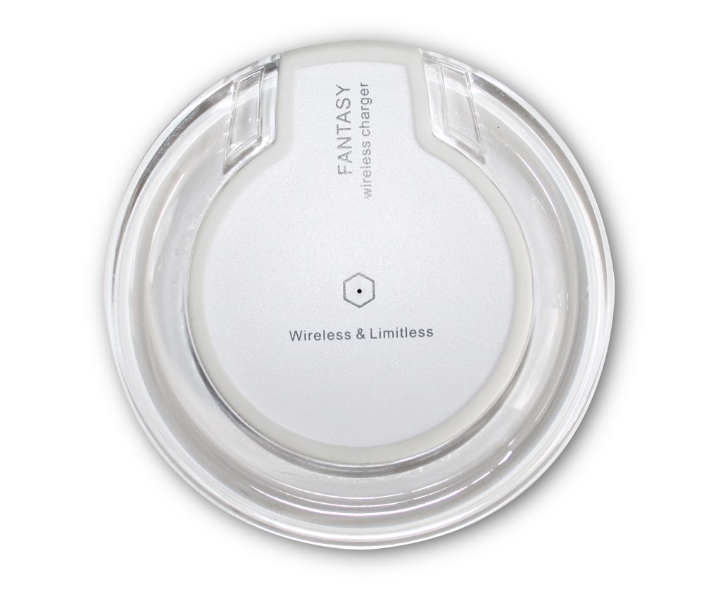 Induktionsladegerät "Wireless Charger Round" weiß