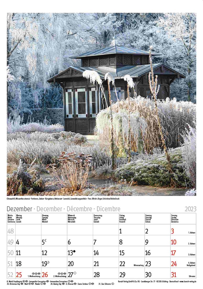 Blütenzauber - Kalender