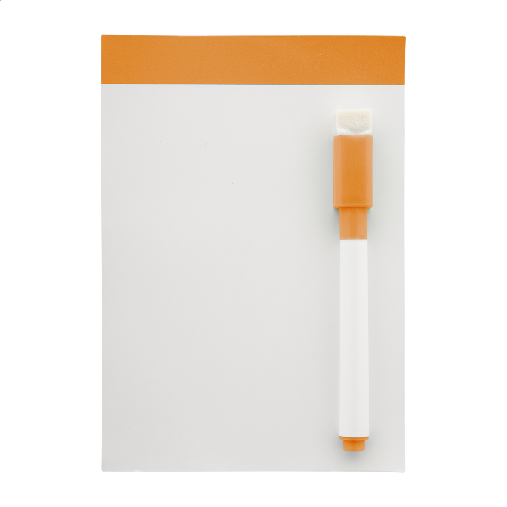 Mafri - Magnetische Notiztafel - orange/weiß