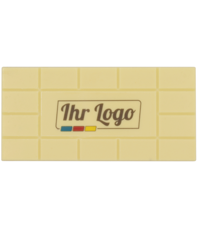 100 gr. Schokoladentafel 4c Kundenindividuelles Logo