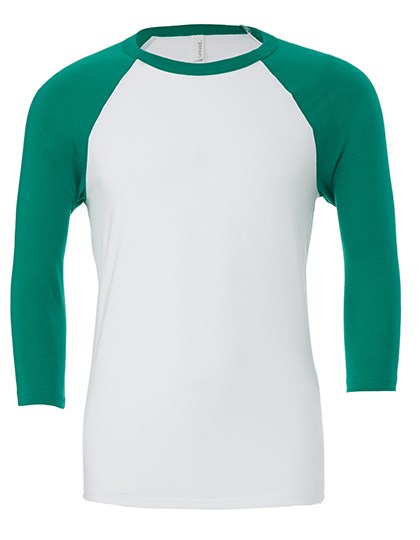 Bella+Canvas - Unisex 3/4 Sleeve Baseball T-Shirt