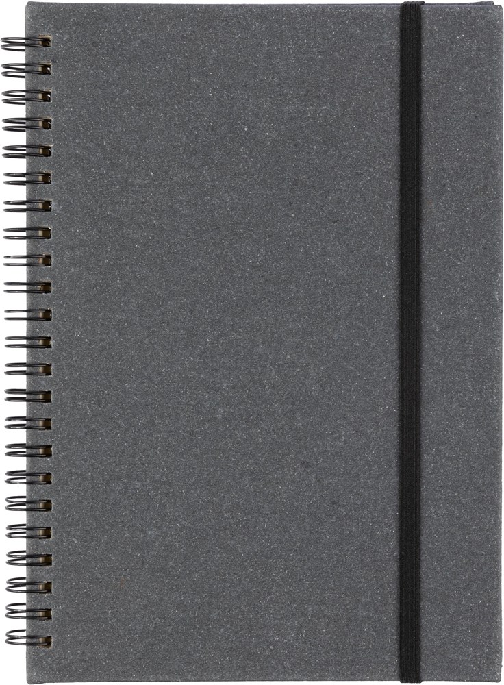 Notizbuch aus recyceltem Leder A5 Egon