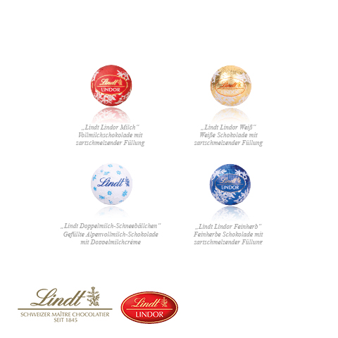 3D Adventskalender "Container" mit Lindt Schokolade