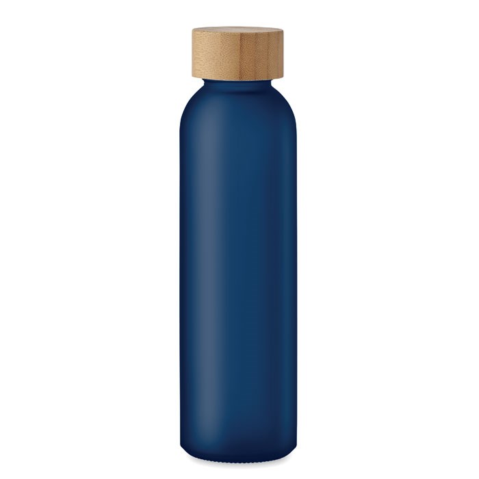 ABE - Glasflasche 500 ml - Transparent Blau