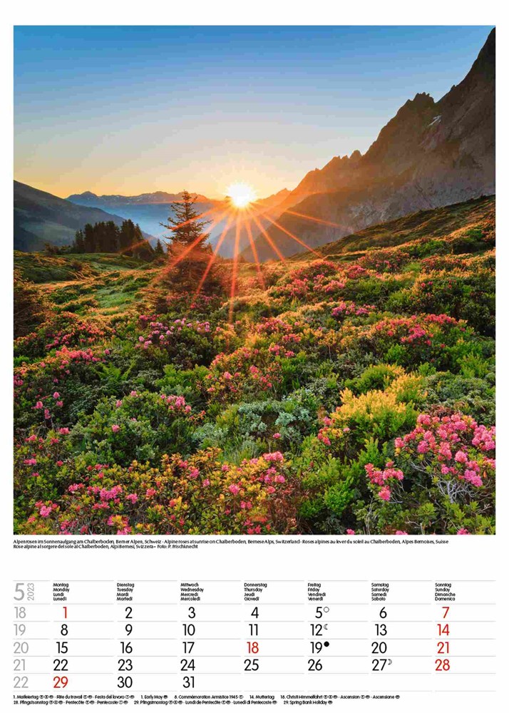 Alpen - Kalender