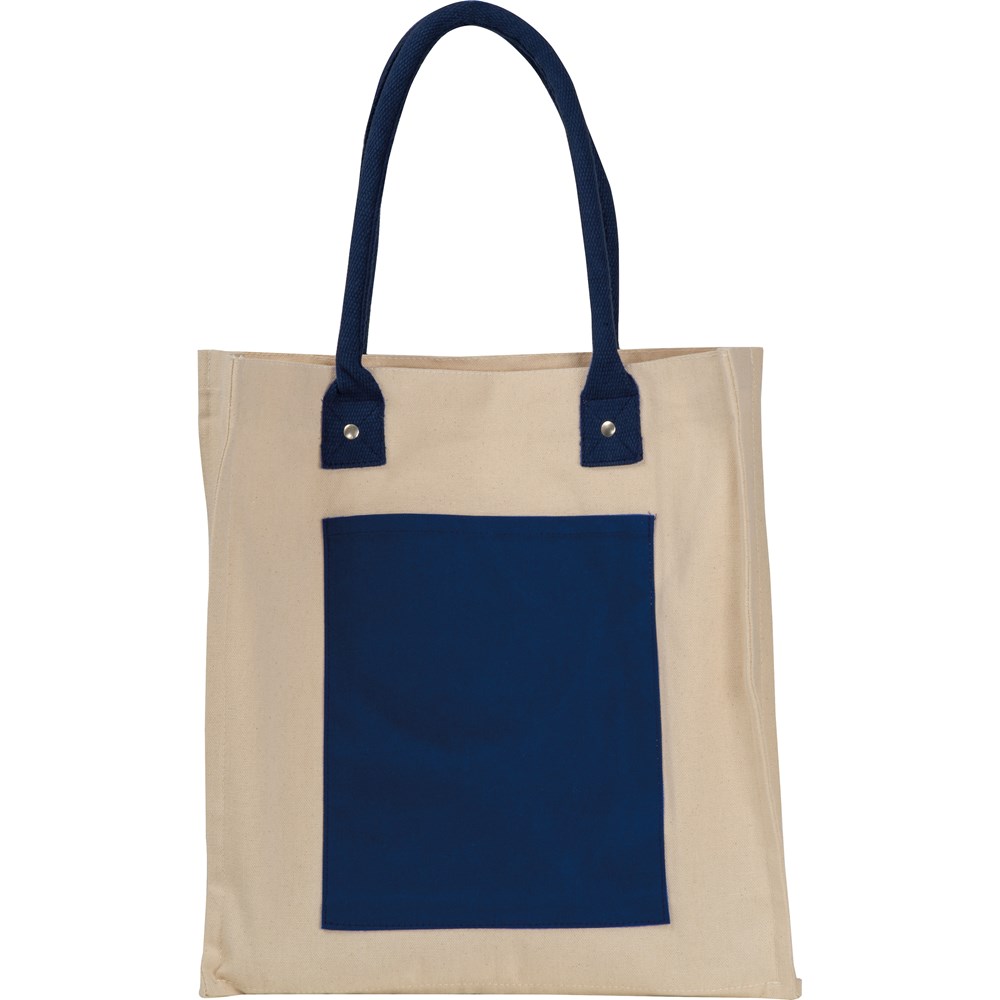 Canvas Shopper mit langen Henkeln