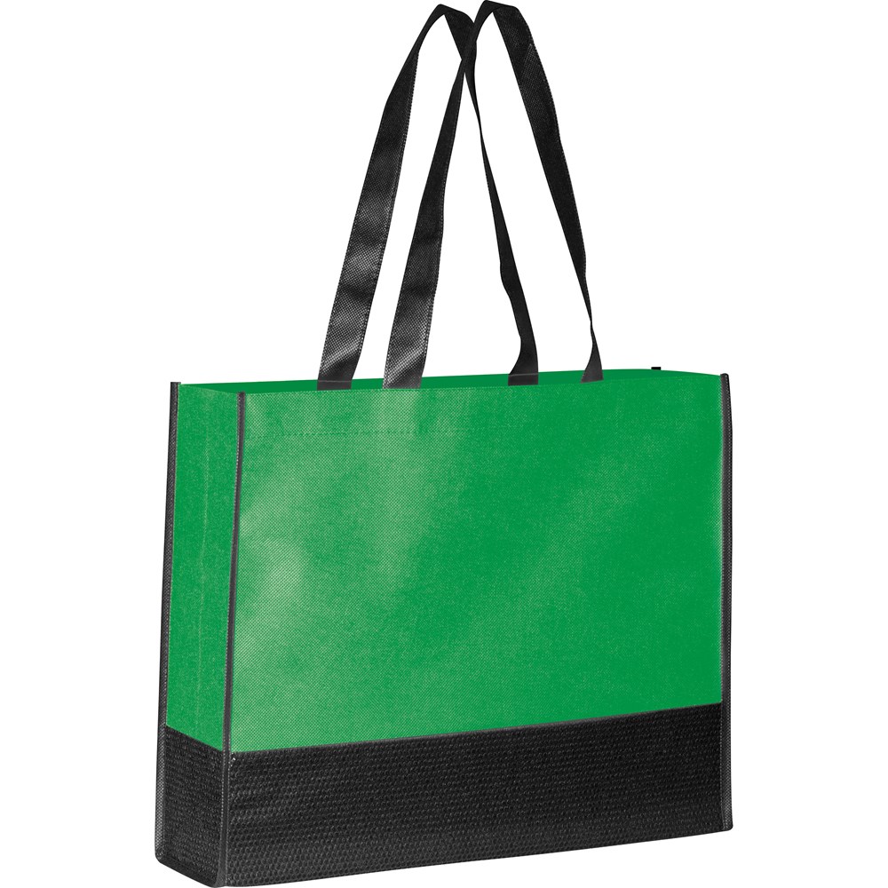Faltbare Non Woven Einkaufstasche, 2 farbig