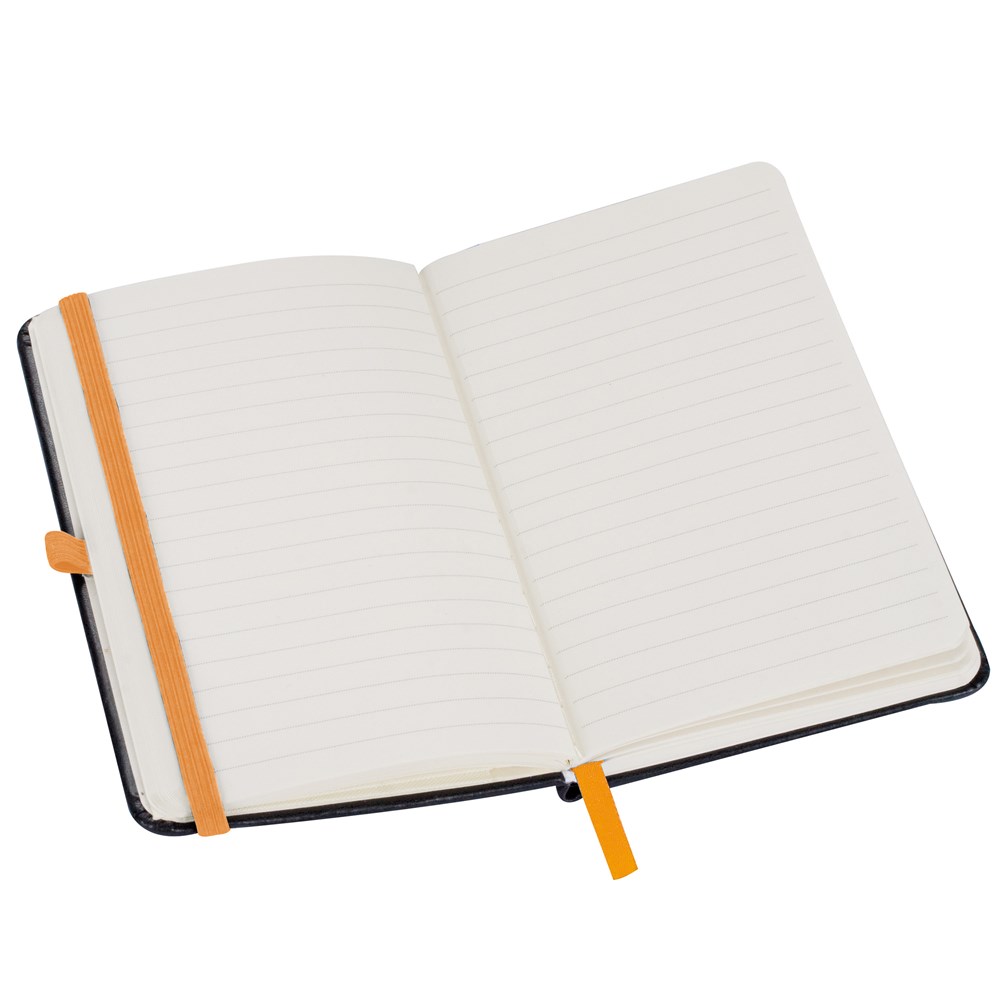 A6 Notizbuch mit Kunstledereinband