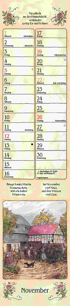 Bauernkalender - Langplaner