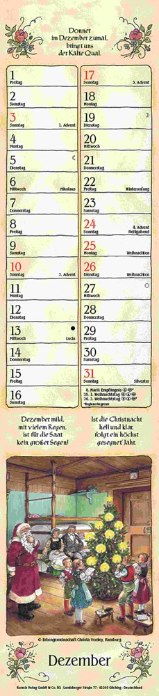 Bauernkalender - Langplaner