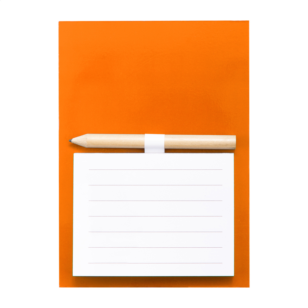 Pecfri - Magnetischer Notizblock - Orange