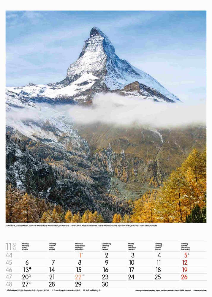 Alpen - Kalender